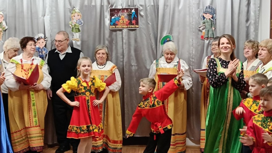 21 февраля в СП Академический прошло историко-патриотическое мероприятие «Держава армией сильна!»