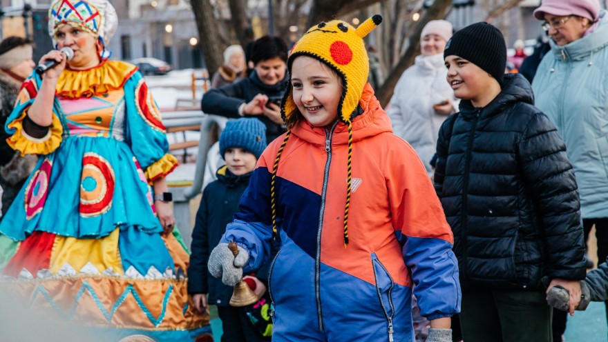 28 февраля в Парке 70-летия Победы Мой досуговый центр «Атлант» организовал развлекательную программу «Проводы Зимы»