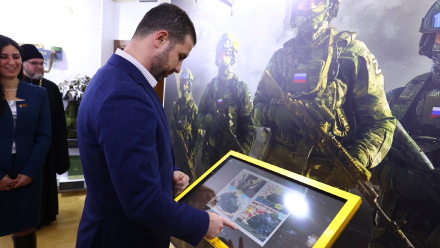 Вчера состоялось торжественное открытие «Зала славы на Перекопской»!